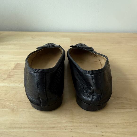 Chanel Black Ballet Flats - Picture 3 of 5